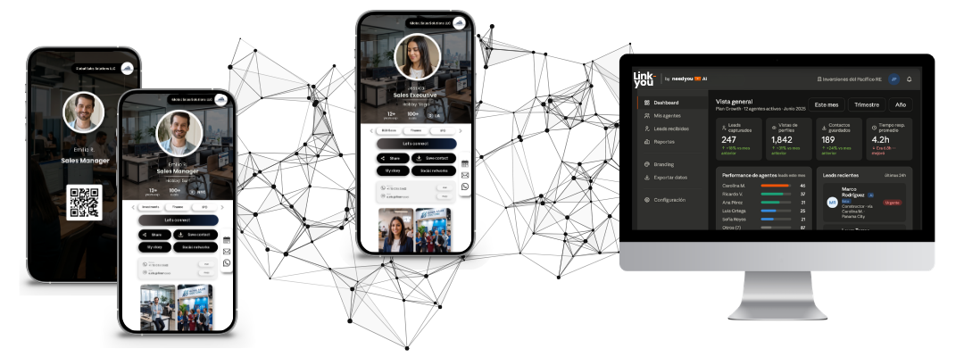 Link-You for Business dashboard